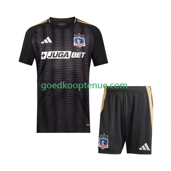Uit Tenue van Colo-Colo Kind 2-13 jaar 2025-26 Korte Mouw
