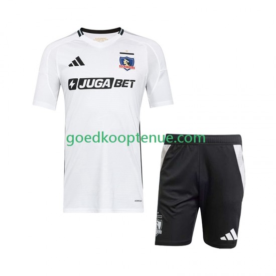 Thuis Tenue van Colo-Colo Kind 2-13 jaar 2025-26 Korte Mouw