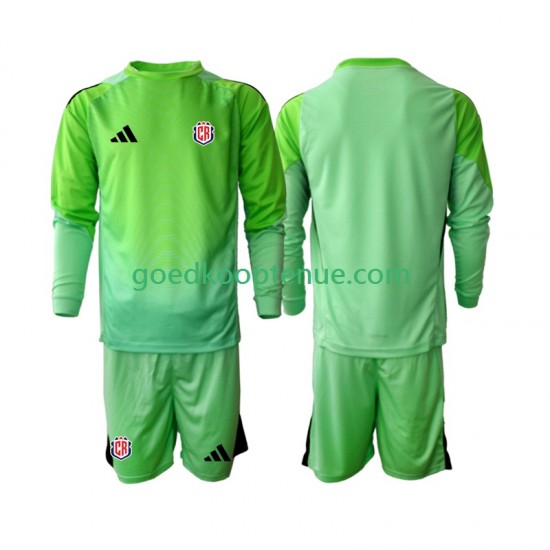 Thuis Tenue van Costa Rica Keepersshirt Kind 2-13 jaar 2025 Lange Mouw