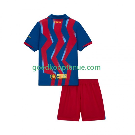 4de Tenue van FC Barcelona Kind 2-13 jaar 2025-26 Korte Mouw