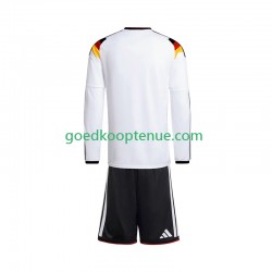 Thuis Tenue van Duitsland Kind 2-13 jaar WK 2026 Lange Mouw