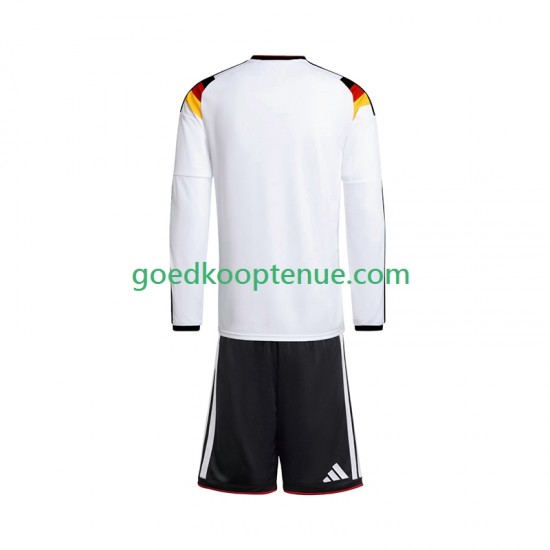 Thuis Tenue van Duitsland Kind 2-13 jaar WK 2026 Lange Mouw