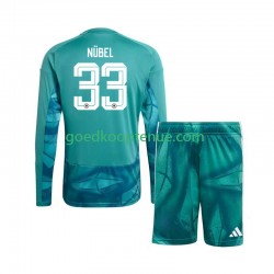 Thuis Tenue van Duitsland Keepersshirt Alexander Nubel 33 Kind 2-13 jaar WK 2026 Lange Mouw
