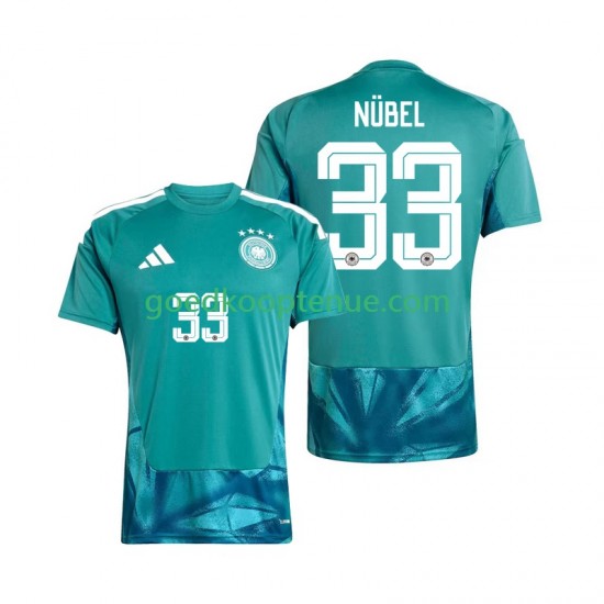 Thuis Tenue van Duitsland Keepersshirt Alexander Nubel 33 Heren WK 2026 Korte Mouw