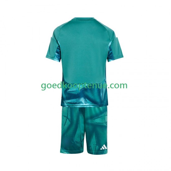Thuis Tenue van Duitsland Keepersshirt Kind 2-13 jaar WK 2026 Korte Mouw