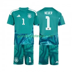 Thuis Tenue van Duitsland Keepersshirt Manuel Neuer 1 Kind 2-13 jaar WK 2026 Korte Mouw