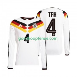 Thuis Tenue van Duitsland Jonathan Tah 4 Heren WK 2026 Lange Mouw