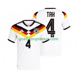 Thuis Tenue van Duitsland Jonathan Tah 4 Heren WK 2026 Korte Mouw