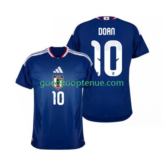 Thuis Tenue van Japan Ritsu Doan 10 Heren WK 2026 Korte Mouw