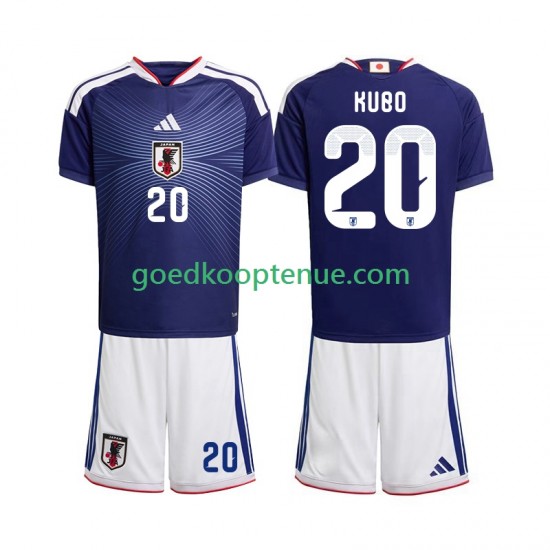 Thuis Tenue van Japan Kubo 20 Kind 2-13 jaar WK 2026 Korte Mouw