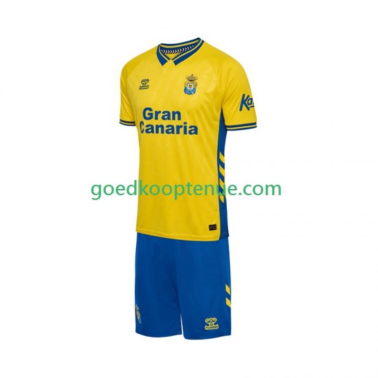 Thuis Tenue van Las Palmas Kind 2-13 jaar 2025-26 Korte Mouw