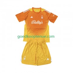 3de Tenue van Nottingham Forest Keepersshirt Kind 2-13 jaar 2025-26 Korte Mouw