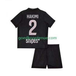 4de Tenue van Paris Saint-Germain Achraf Hakimi 2 Kind 2-13 jaar 2025-26 Korte Mouw