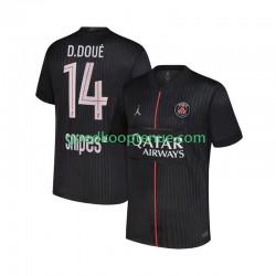 4de Tenue van Paris Saint-Germain Desire Doue 14 Heren 2025-26 Korte Mouw