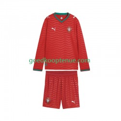 Thuis Tenue van Portugal Kind 2-13 jaar WK 2026 Lange Mouw