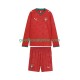 Thuis Tenue van Portugal Kind 2-13 jaar WK 2026 Lange Mouw