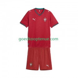 Thuis Tenue van Portugal Kind 2-13 jaar WK 2026 Korte Mouw