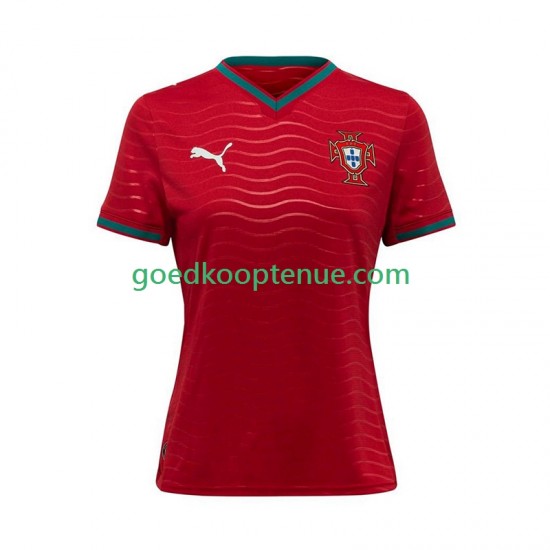 Thuis Tenue van Portugal Dames WK 2026 Korte Mouw