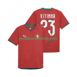 Thuis Tenue van Portugal Vitinha 23 Heren WK 2026 Korte Mouw