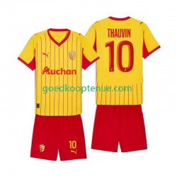 Thuis Tenue van RC Lens Florian Thauvin 10 Kind 2-13 jaar 2025-26 Korte Mouw