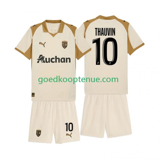 3de Tenue van RC Lens Florian Thauvin 10 Kind 2-13 jaar 2025-26 Korte Mouw