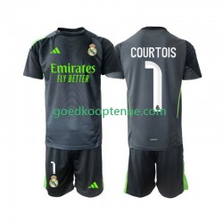 3de Tenue van Real Madrid Keepersshirt Thibaut Courtois 1 Kind 2-13 jaar 2025-26 Korte Mouw