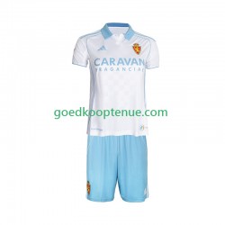 Thuis Tenue van Real Zaragoza Kind 2-13 jaar 2025-26 Korte Mouw