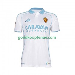 Thuis Tenue van Real Zaragoza Heren 2025-26 Korte Mouw