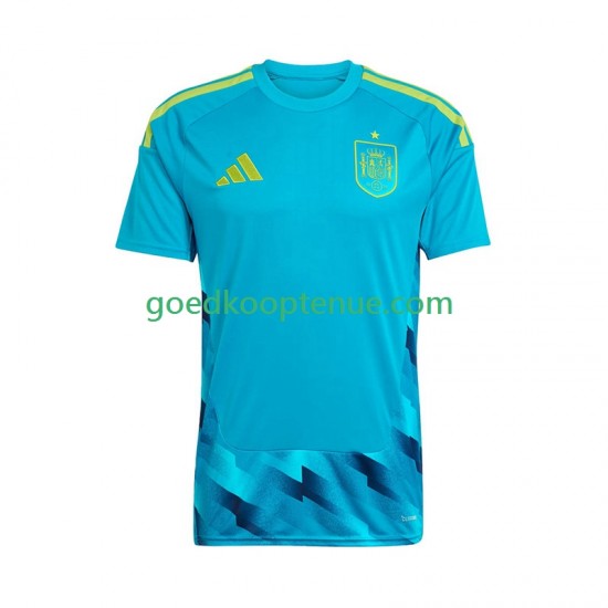 Thuis Tenue van Spanje Keepersshirt Heren WK 2026 Korte Mouw