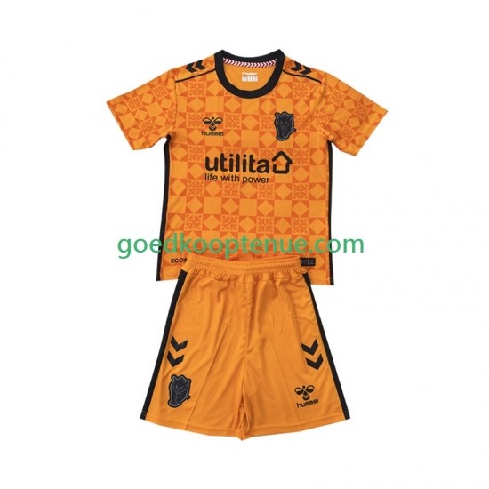 3de Tenue van Keepersshirt Sunderland Kind 2-13 jaar 2025-26 Korte Mouw