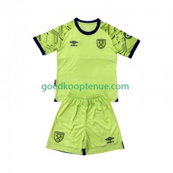 Thuis Tenue van West Ham United Keepersshirt Kind 2-13 jaar 2025-26 Korte Mouw
