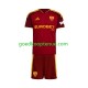 Thuis Tenue van AS Roma Kind 2-13 jaar 2026-27 Korte Mouw