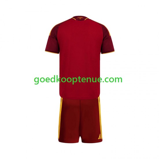 Thuis Tenue van AS Roma Kind 2-13 jaar 2026-27 Korte Mouw
