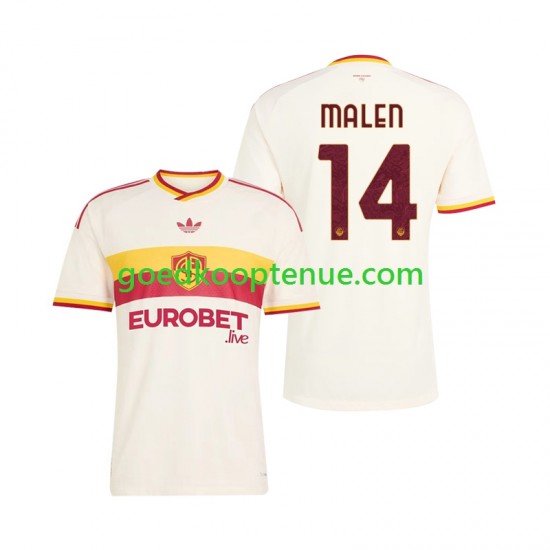 Uit Tenue van AS Roma Donyell Malen 14 Heren 2026-27 Korte Mouw