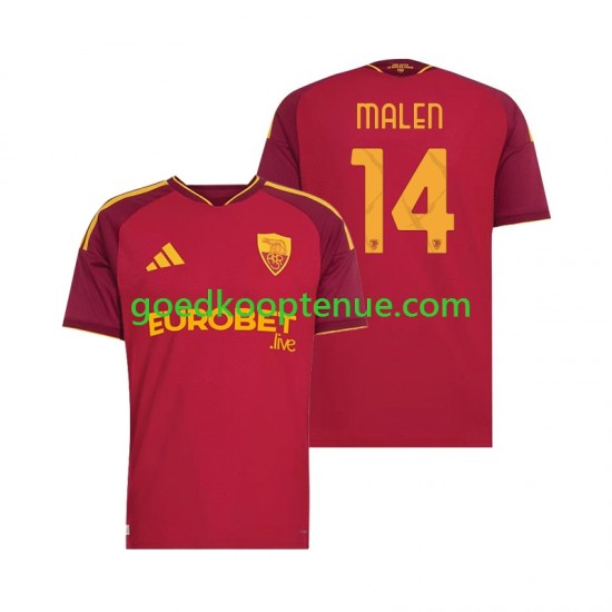 Thuis Tenue van AS Roma Donyell Malen 14 Heren 2026-27 Korte Mouw