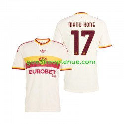 Uit Tenue van AS Roma Manu Kone 17 Heren 2026-27 Korte Mouw