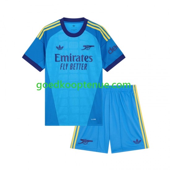 Uit Tenue van Arsenal Keepersshirt Kind 2-13 jaar 2026-27 Korte Mouw