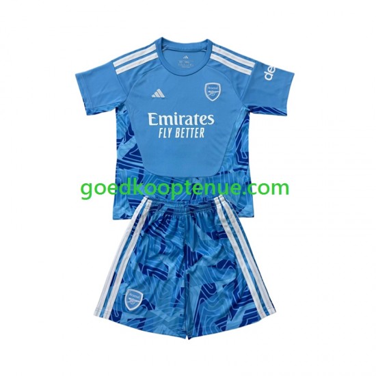4de Tenue van Arsenal Keepersshirt Kind 2-13 jaar 2026-27 Korte Mouw