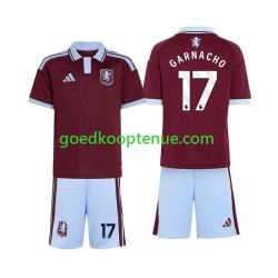 Thuis Tenue van Aston Villa Alejandro Garnacho 17 Kind 2-13 jaar 2026-27 Korte Mouw