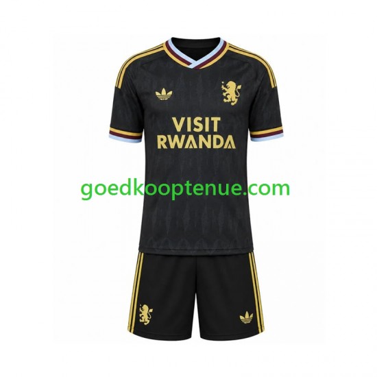 Uit Tenue van Aston Villa Kind 2-13 jaar 2026-27 Korte Mouw