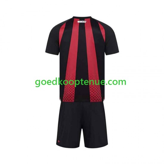 Thuis Tenue van Bayer 04 Leverkusen Kind 2-13 jaar 2026-27 Korte Mouw