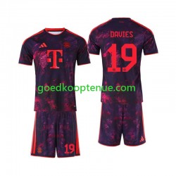 3de Tenue van FC Bayern München Alphonso Davies 19 Kind 2-13 jaar 2026-27 Korte Mouw