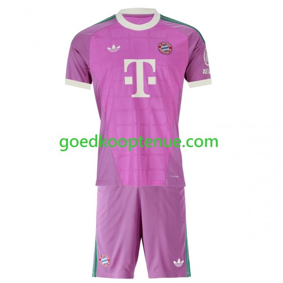 3de Tenue van FC Bayern München Keepersshirt Kind 2-13 jaar 2026-27 Korte Mouw