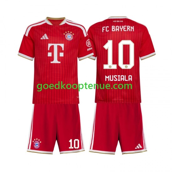 Thuis Tenue van FC Bayern München Jamal Musiala 10 Kind 2-13 jaar 2026-27 Korte Mouw