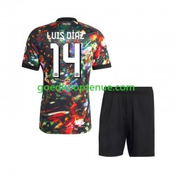 Thuis Tenue van FC Bayern München Luis Diaz 14 Oktoberfest Kind 2-13 jaar 2026-27 Korte Mouw