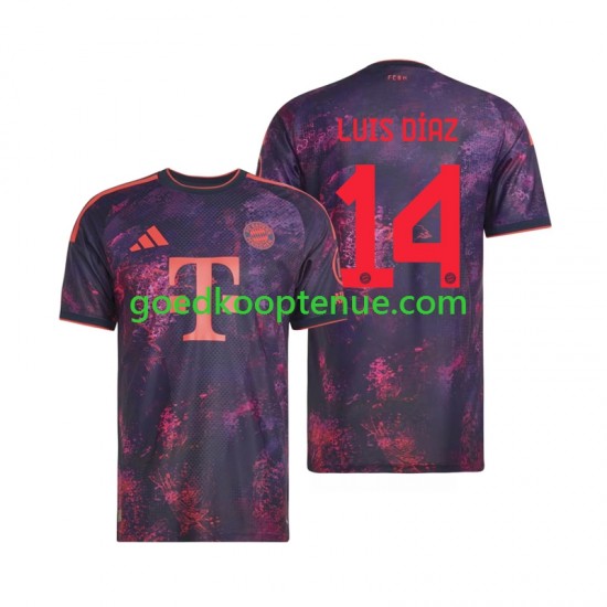 3de Tenue van FC Bayern München Luis Diaz 14 Heren 2026-27 Korte Mouw