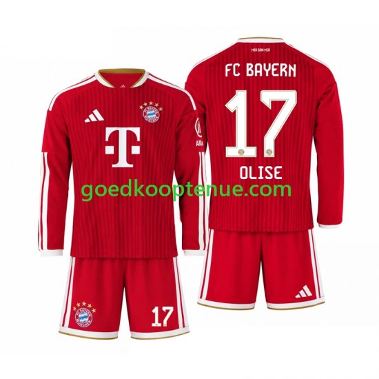 Thuis Tenue van FC Bayern München Michael Olise 17 Kind 2-13 jaar 2026-27 Lange Mouw