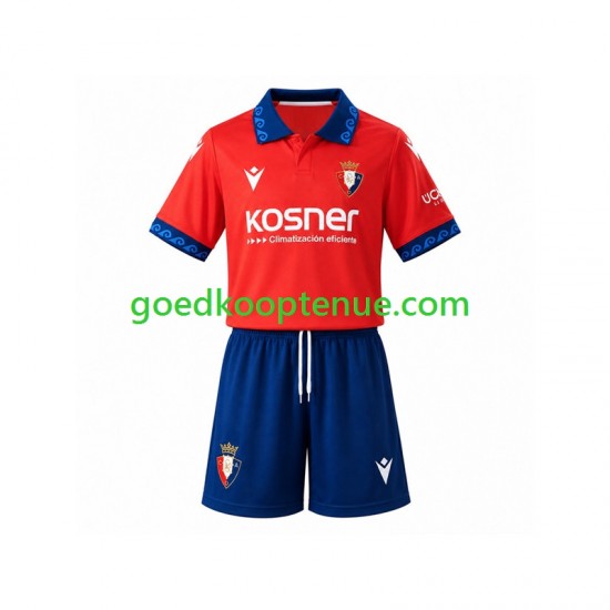 Thuis Tenue van CA Osasuna Kind 2-13 jaar 2026-27 Korte Mouw