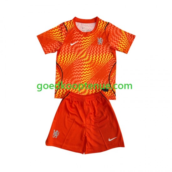 Uit Tenue van Chelsea Keepersshirt Kind 2-13 jaar 2026-27 Korte Mouw