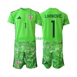 Thuis Tenue van Kroatië Keepersshirt Dominik Livakovic 25 Kind 2-13 jaar 2026-27 Korte Mouw